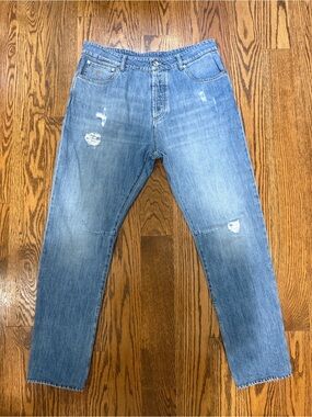 Brunello Cucinelli Leisure Fit Five Pocket Jeans